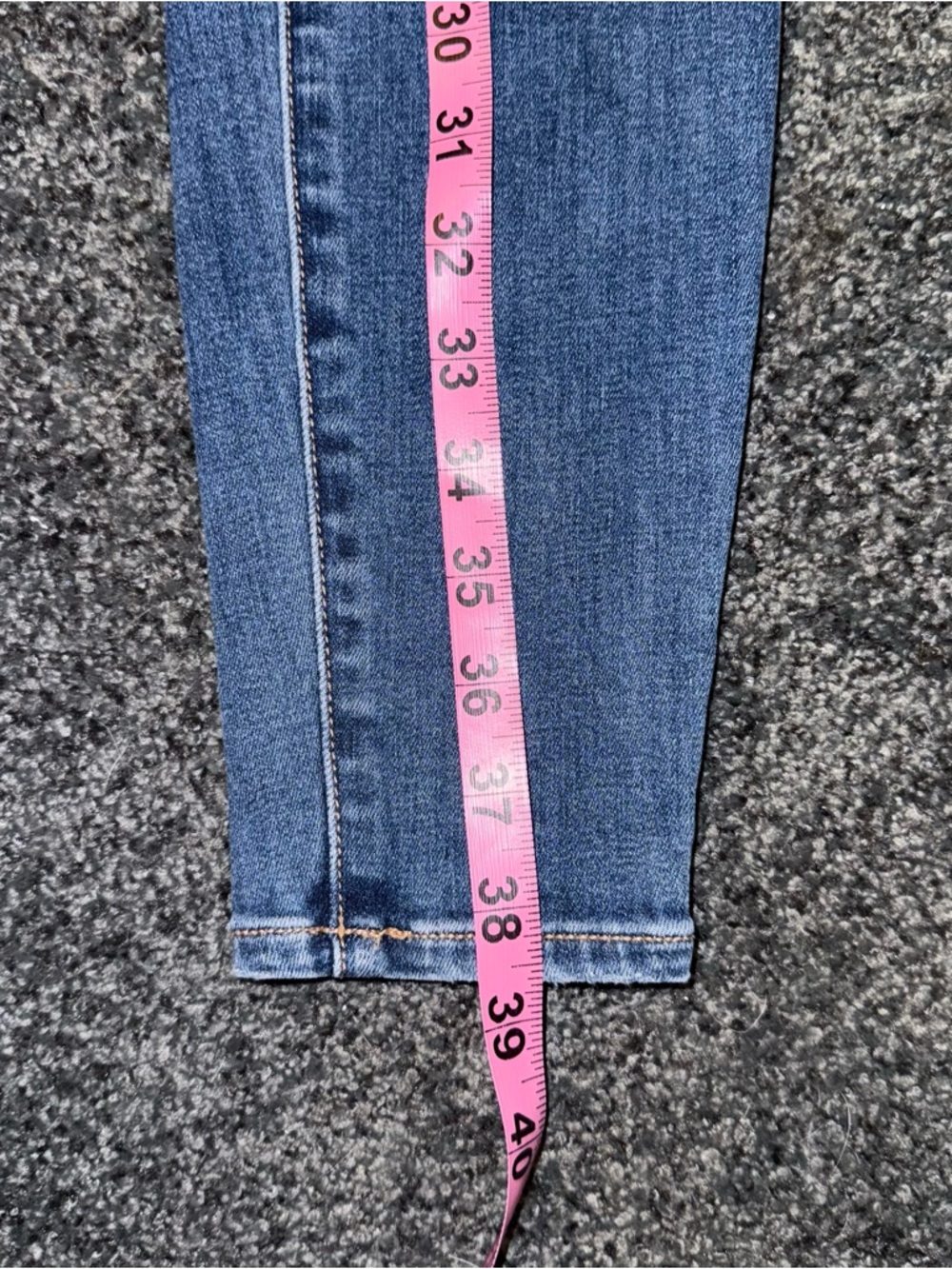 American Eagle Outfitters Distressed High-Rise Skinny Blue Denim Jeans - Picture 8 of 9